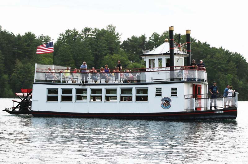 The Chief Waupaca takes area visitors on a cruise of the Chain O’ Lakes