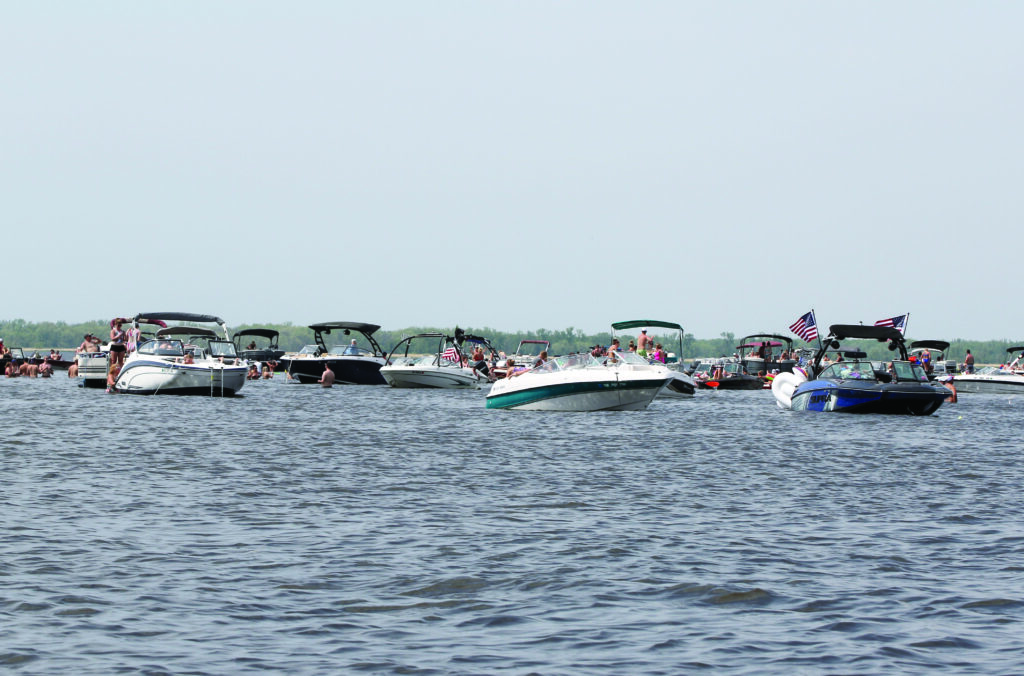 Area boaters took to the water over Memorial Day weekend.