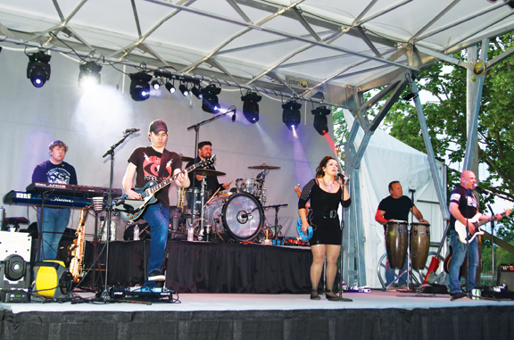 The Spicy Tie Band kicked off summer fun in Iola.