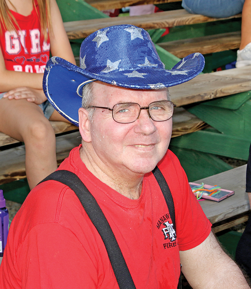 Jeff Mork shows off his American pride during the 4th of July.