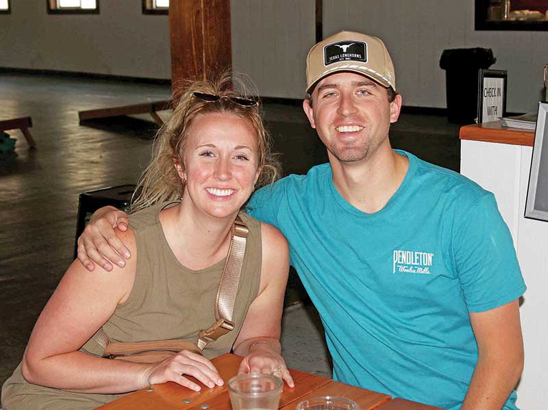Lunch date for Ashley and Tyler Mogensen.
