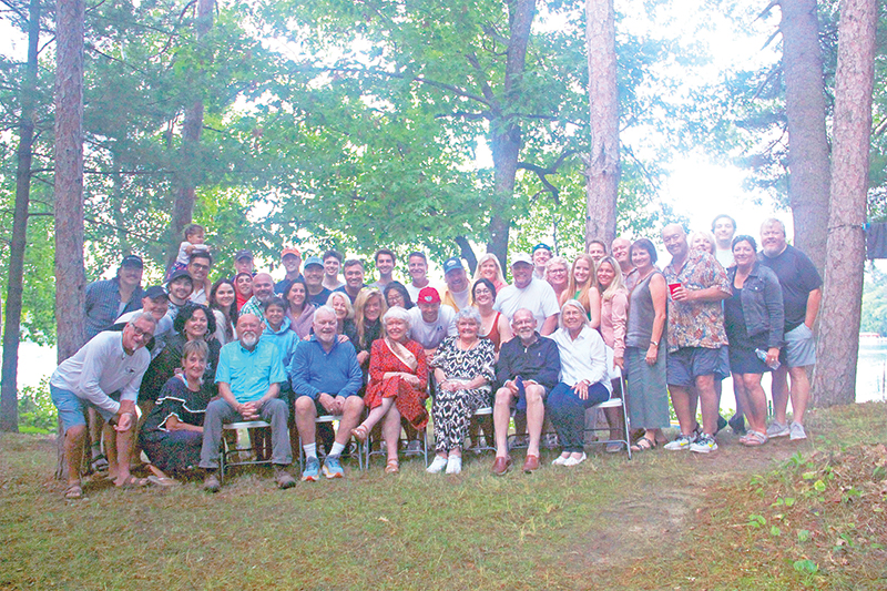 Four generations of the Koeper-Crane-Binley family celebrated Jean Crane’s 90th birthday. The family has been on Crane’s Point on the Chain for 76 years.
